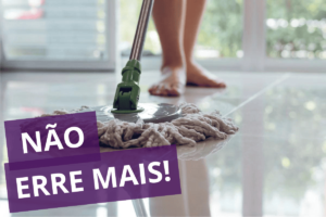 Como tirar manchas do piso porcelanato